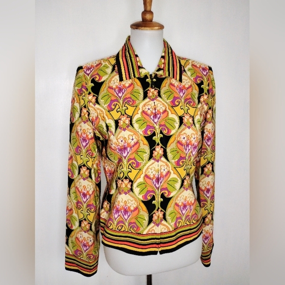 DELIGHTFUL SILK MAGGIE LONDON JACKET - Picture 2 of 11